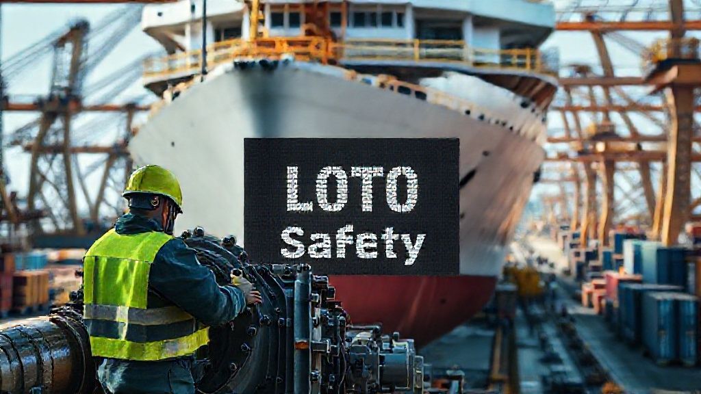 Khóa và gắn thẻ (LOTO) trong ngành cảng biển và đóng tàu