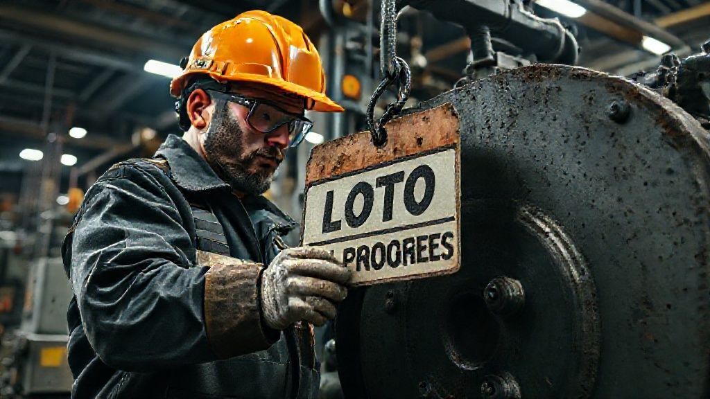 Lockout Tagout (LOTO) ngành công nghiệp nặng