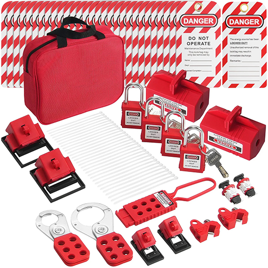Bộ Khóa An Toàn LOTO Điện PROLOCKEY LK-AQGS01 – Đầy Đủ 47 Món