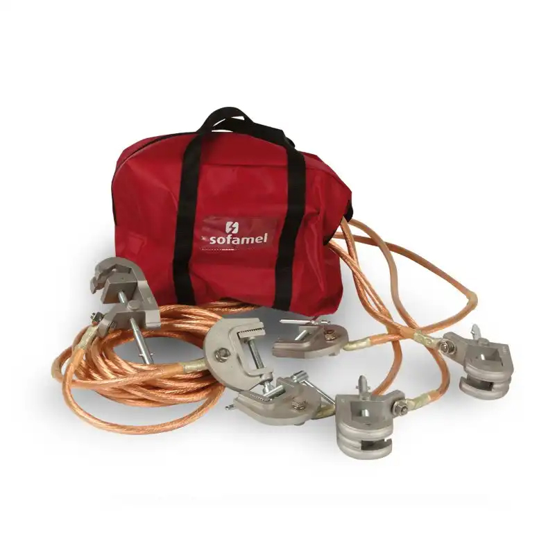 Bộ Tiếp Địa Và Bảo Vệ Ngắn Mạch Cao Áp SOFAMEL PAT-MPL – Kẹp MPL Ø5–45mm, Cáp 50–120mm²