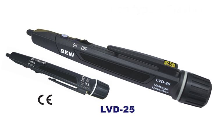 Bút dò điện áp thấp không tiếp xúc 50V-1000V AC SEW LVD-25
