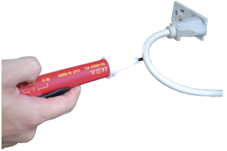 Bút thử điện hạ thế SEW LVD-18: Dò điện áp tiếp xúc và không tiếp xúc 50V-600V AC, CAT III 600V