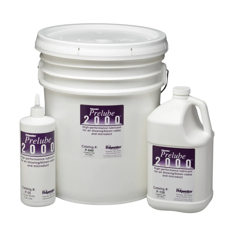 Chất bôi trơn Polywater Prelube 2000: Chuyên dụng cho ống luồn khi thổi cáp quang