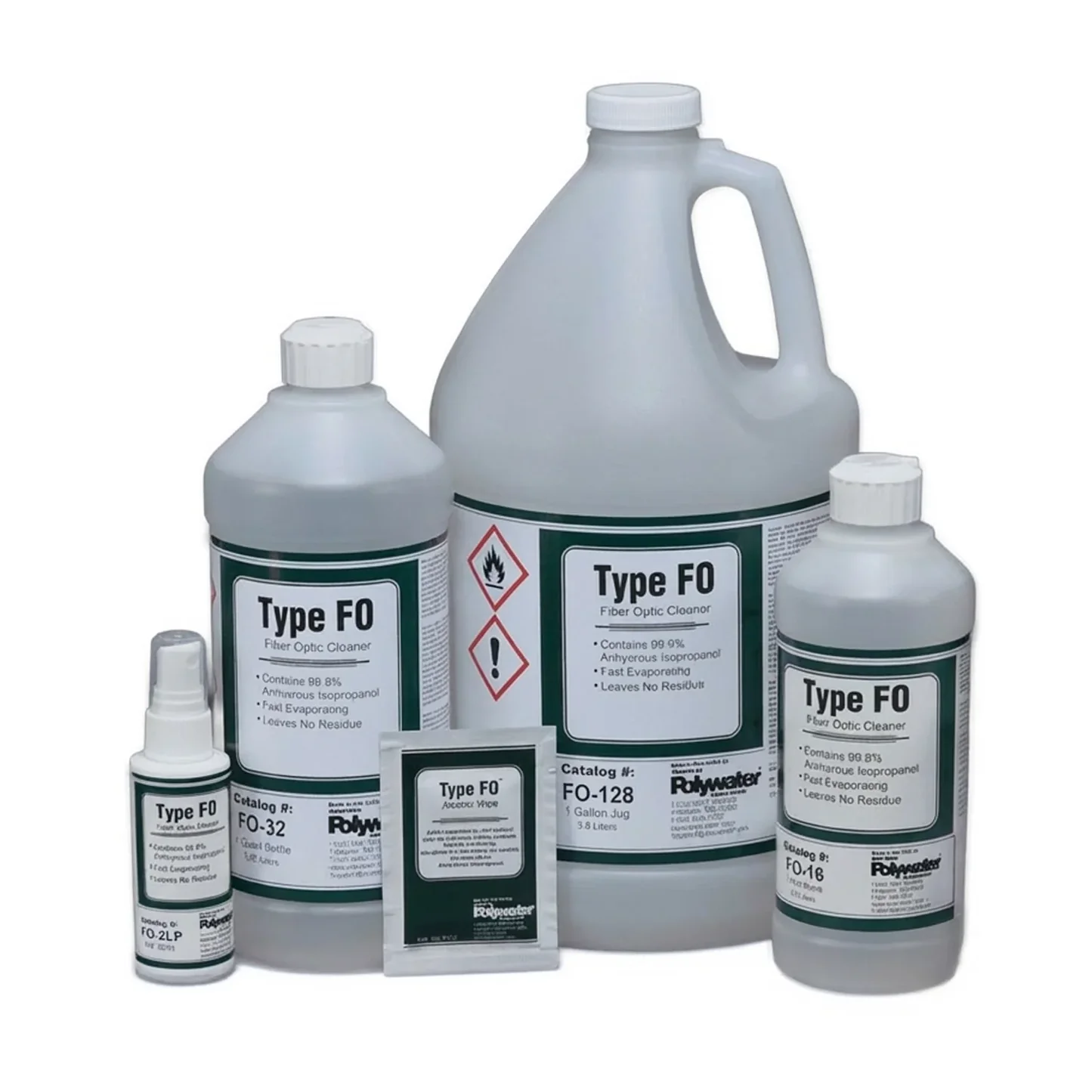 Polywater Type FO: Dung dịch vệ sinh chuyên dụng cho đầu nối cáp quang