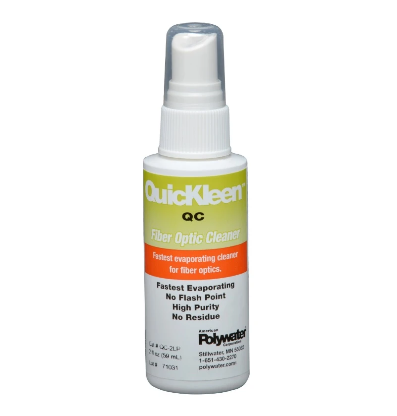 Dung dịch vệ sinh sợi Polywater QuicKleen | Giải pháp làm sạch sợi quang, bay hơi nhanh, không cặn