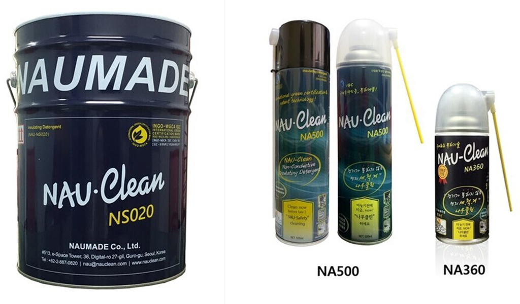 NAUMADE NA500/NA360 – Dung dịch vệ sinh tiếp điểm, thiết bị điện không dẫn điện