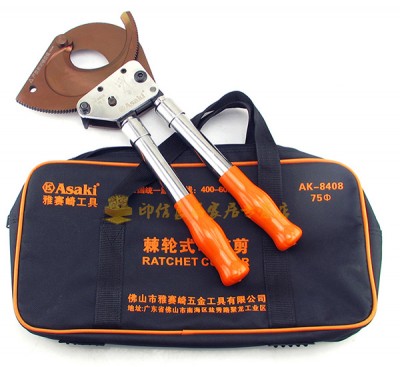 Kềm Trợ Lực Asaki AK-8408: Giải Pháp Cắt Cáp Điện Φ75mm An Toàn