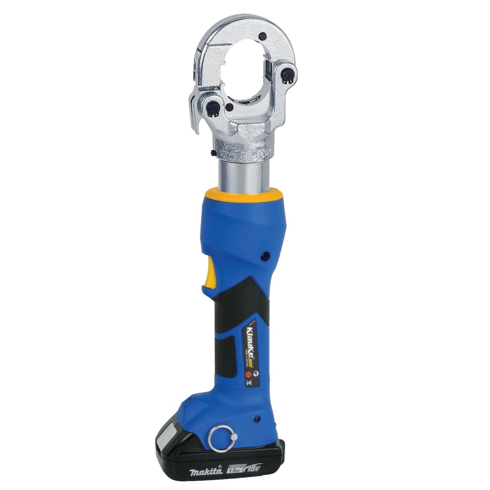 Kìm bấm cos thủy lực Klauke EKM60/22: lực ép 60kN, bấm đến 300mm², chỉ nặng 3,0kg