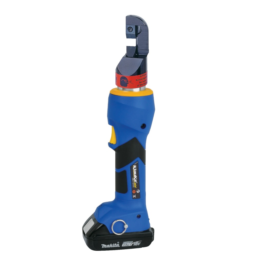 Kìm cắt bu lông thủy lực Klauke EBS 12: cắt đến Ø12mm trong 2 giây, lực 45kN, pin 18V, Bluetooth