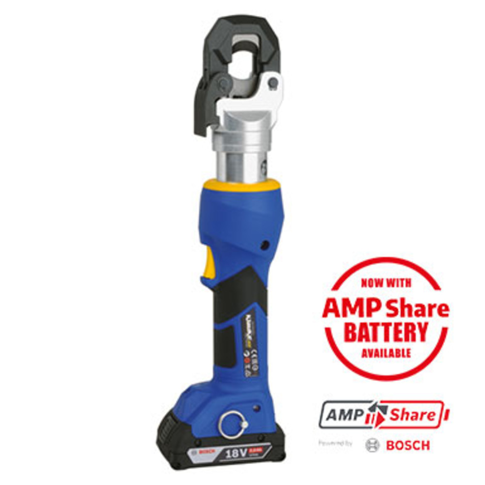 Kìm cắt cáp thủy lực Klauke ESG 25: cắt cáp ACSR, cáp giáp, thép xây dựng đến 25mm bằng pin 18V