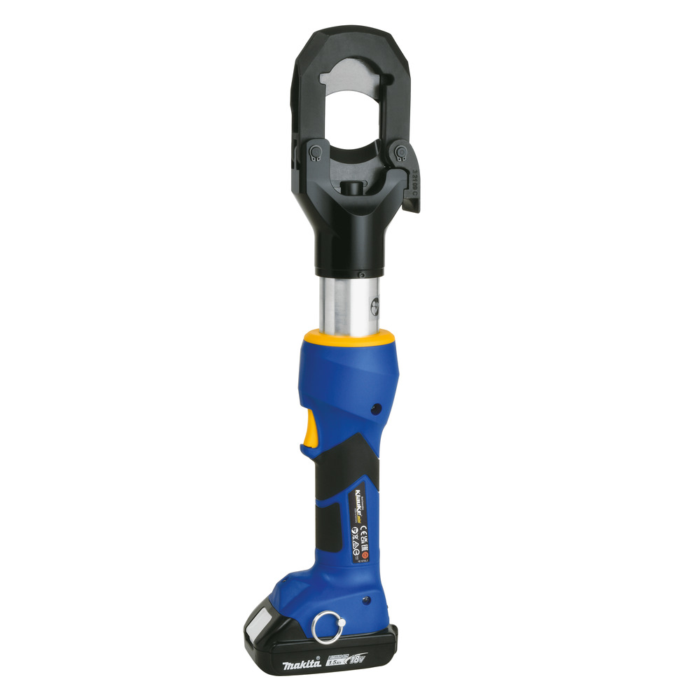 Kìm cắt cáp thủy lực Klauke ESGM45: cắt cáp giáp, ACSR, thép kết cấu đến 45mm bằng pin 18V