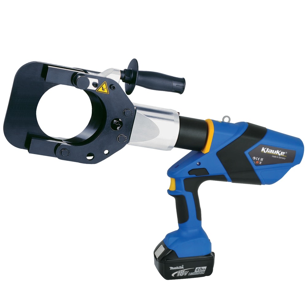 Klauke ESG 105: Kìm cắt cáp thủy lực dùng pin Ø105 mm, lực cắt 120 kN