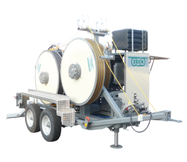 Máy Hãm Thủy Lực Zeck B 1500/4.5x2 Z334: Giải Pháp Căng Dây Cho Thi Công Đường Dây Truyền Tải Điện