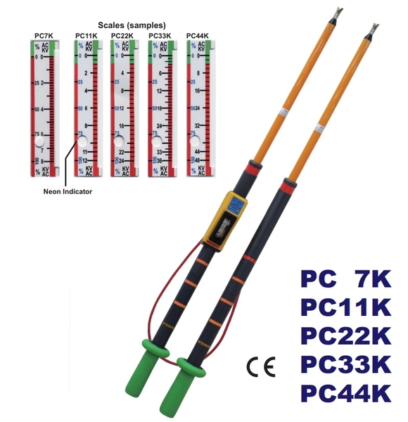 SEW PC – Gậy đo điện áp cao đa chức năng và kiểm tra đồng pha đến 44 kV