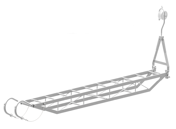 Thang thay sứ néo 4m ZECK ALT-01-0400 – Tải trọng 3kN cho cột néo đường dây điện