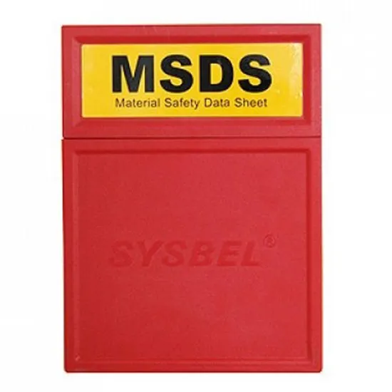 Hộp Đựng Tài Liệu MSDS SYSBEL WAB001 | Hộp Lưu Trữ SDS Chống Bụi