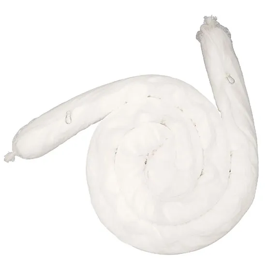 Phao quây thấm hút dầu 20cm×6 m N-FIBER B620 – Hấp thụ dầu cho cảng, sông, kho nhiên liệu và sự cố quy mô lớn