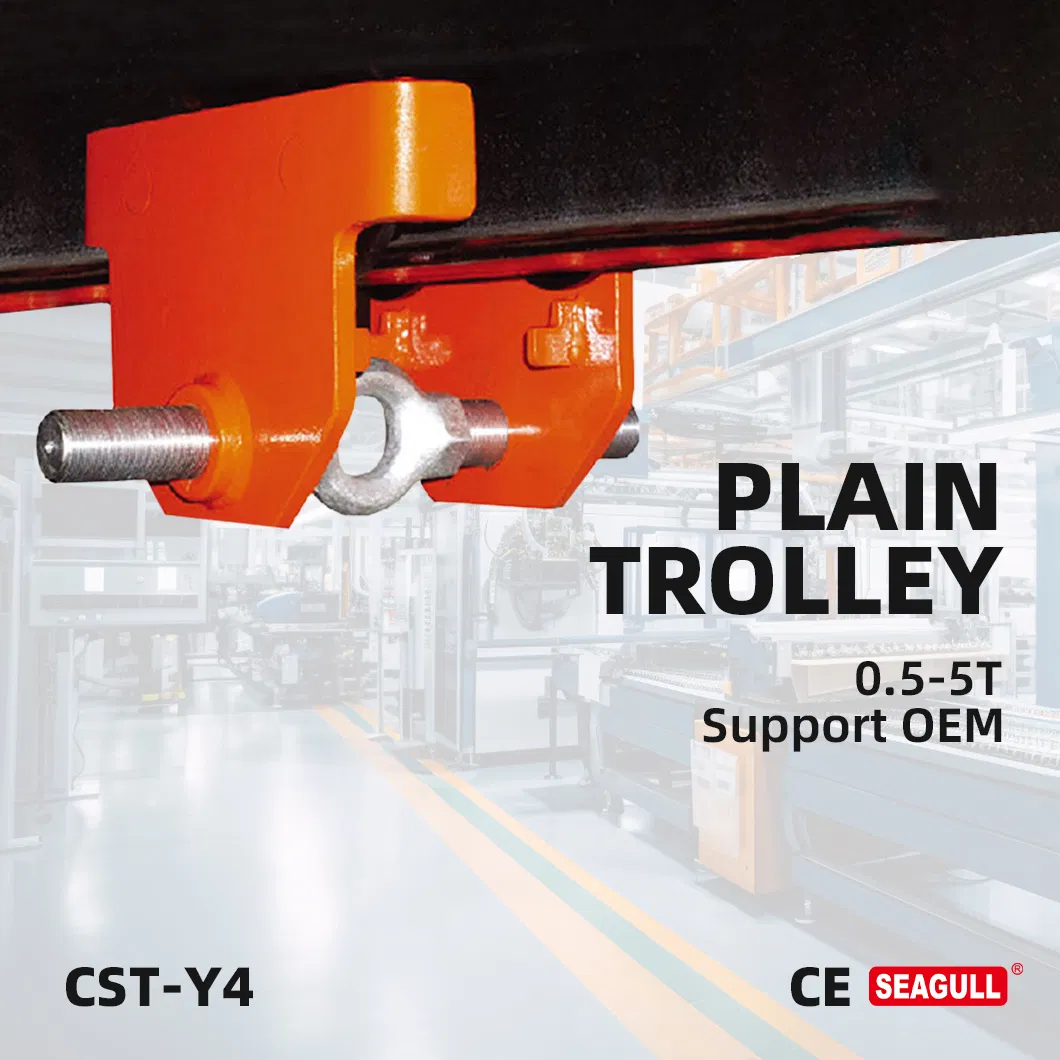 Con chạy đẩy tay 0.5–5 tấn Seagull CST-Y4 – Giải pháp di chuyển ngang nhẹ, gọn và linh hoạt trên dầm I