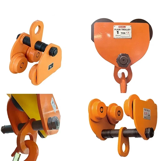 Con chạy đẩy tay 0.5-10 tấn Seagull GCT610 – Giải pháp di chuyển ngang chịu tải nặng, điều chỉnh không cần dụng cụ