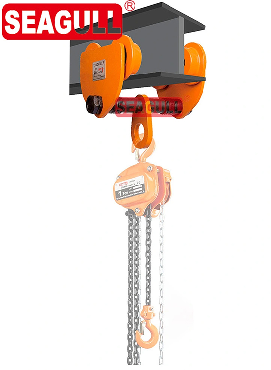 Con chạy xích kéo tay 0.5-10 tấn Seagull GCL610 – Giải pháp di chuyển tải nặng trên dầm I bằng xích kéo — ảnh 4