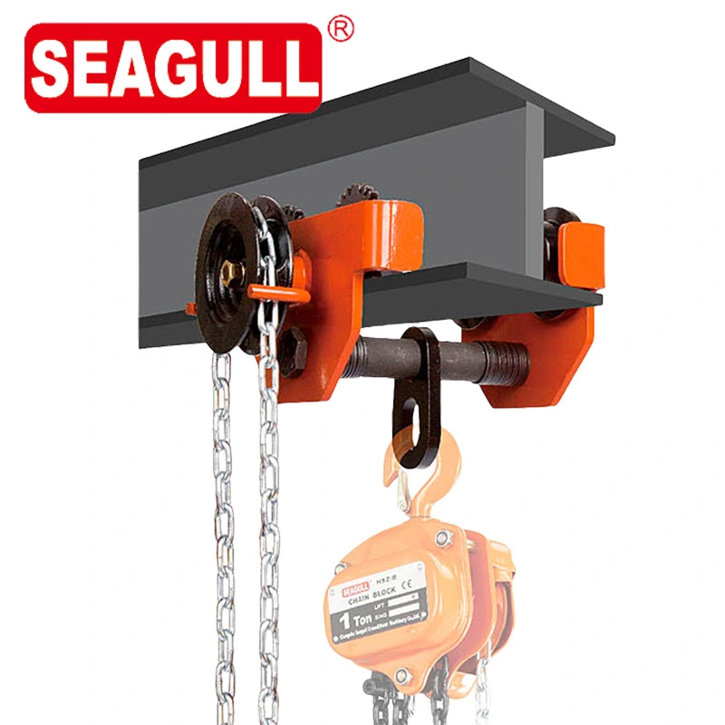 Con chạy xích kéo tay 0.5-30 tấn Seagull TG – Giải pháp di chuyển tải nặng trên dầm I chịu lực cao, bền bỉ — ảnh 3
