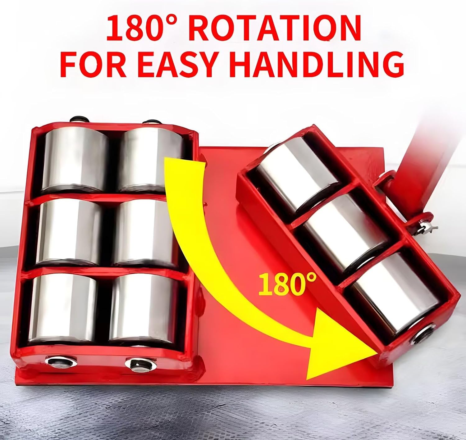 Con Lăn Chuyển Hàng Dẫn Hướng KENBO CRD – Xe Chuyển Máy 6–12 Tấn — ảnh 4