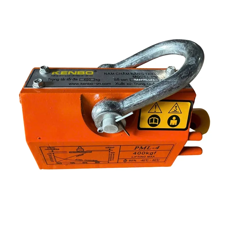 Nam Châm Cẩu Hàng KENBO PML – Nam Châm Nâng Thép Vĩnh Cửu 400kg–10 Tấn