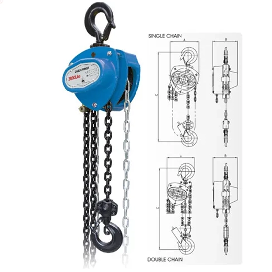 Pa lăng xích kéo tay 0.5–30 tấn Seagull HSZ-D – Giải pháp nâng hạ cơ khí bền bỉ cho nhà máy, công trường và kho vận — ảnh 3