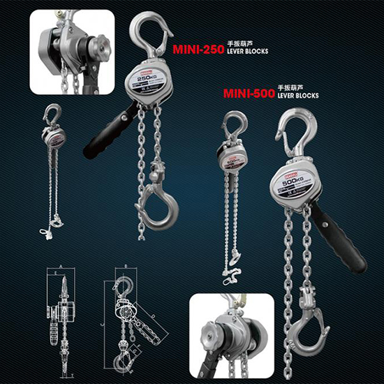 Pa lăng xích lắc tay 500kg Seagull MINI-500 – Nhỏ gọn, bền chắc, linh hoạt trong nâng kéo thủ công — ảnh 4