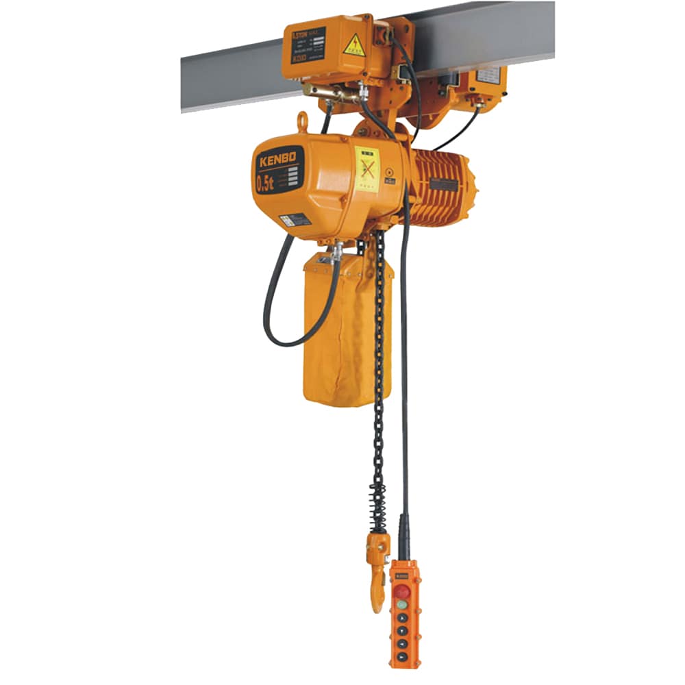 Pa lăng xích điện di chuyển KENBO KKBBM 0.5–15 tấn | 220V & 380V