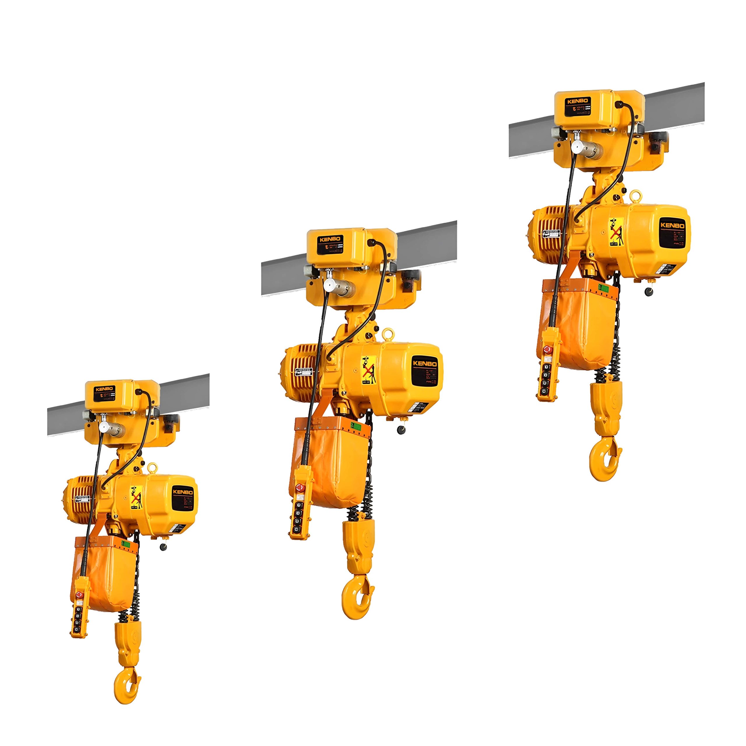 Pa lăng xích điện di chuyển KENBO KKBBM 0.5–15 tấn | 220V & 380V — ảnh 4