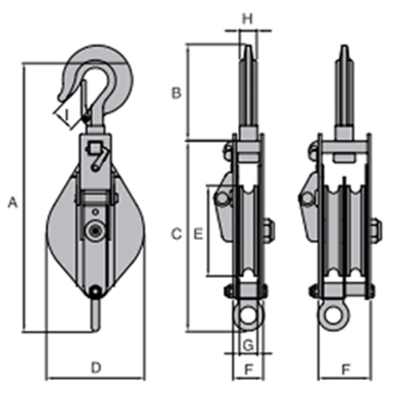 Ròng Rọc Đôi Đầu Móc 0.5–5 Tấn KBC KP-5030-2A: Nâng Hạ An Toàn — ảnh 4