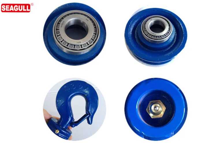 Ròng Rọc Đơn Đầu Móc 2 Tấn Seagull LH3"X1 — ảnh 3