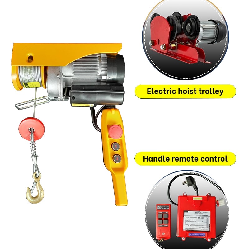 Tời Cáp Điện Kenbo PA – Nhỏ Gọn Hiện Đại, Nâng Hạ 100–1500kg, Điện 220V Dân Dụng — ảnh 3