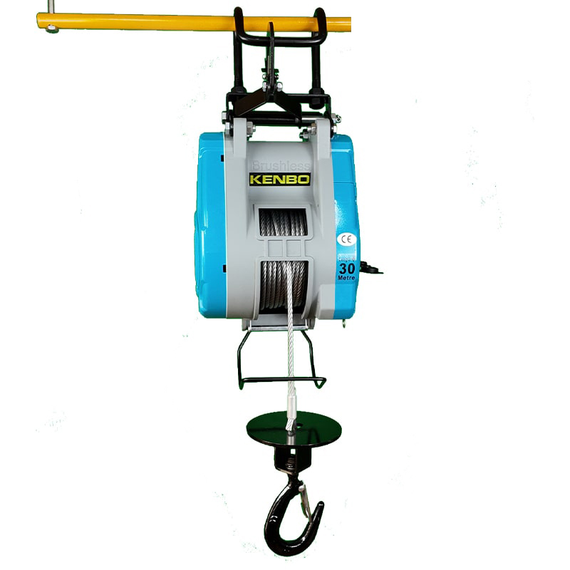 Tời Cáp Điện Treo KENBO SK750 — Nâng 750kg, Động Cơ Không Chổi Than, Phanh Kép An Toàn — ảnh 8