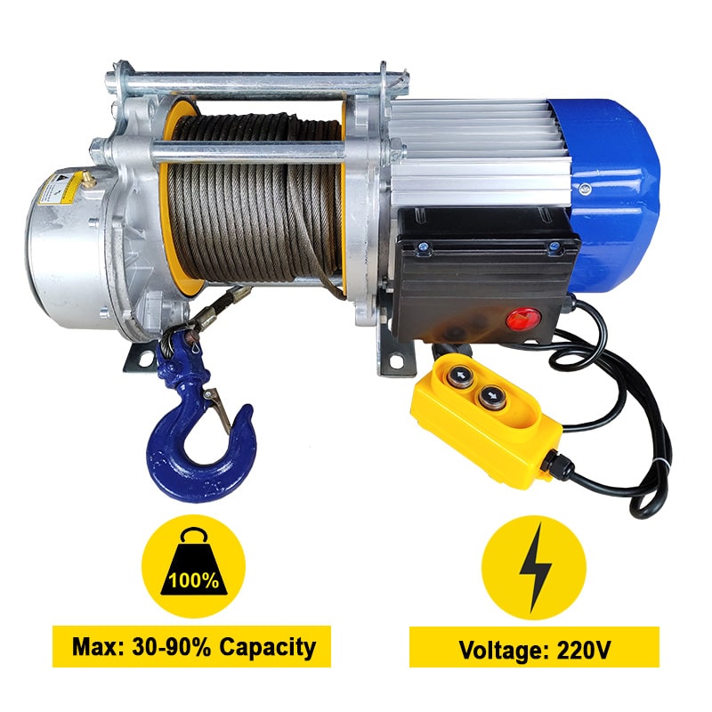 Tời điện đa năng KENBO KCD Siêu Nhanh | Tốc độ nâng đến 35m/phút | 220V — ảnh 5