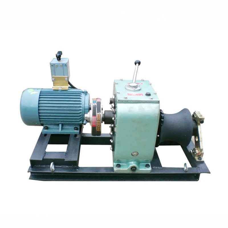 Tời Điện Kéo Chuyển Kenbo JJE | 3 Tốc Độ 0.8–8 Tấn | Phanh Thủy Lực Chính Hãng