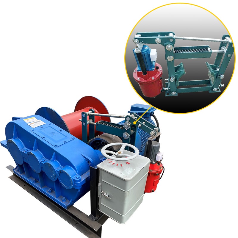 Tời Kéo Mặt Đất KENBO JM5TPRO – Tời Kéo 5 Tấn Có Điều Tốc, Phanh Thủy Lực — ảnh 3