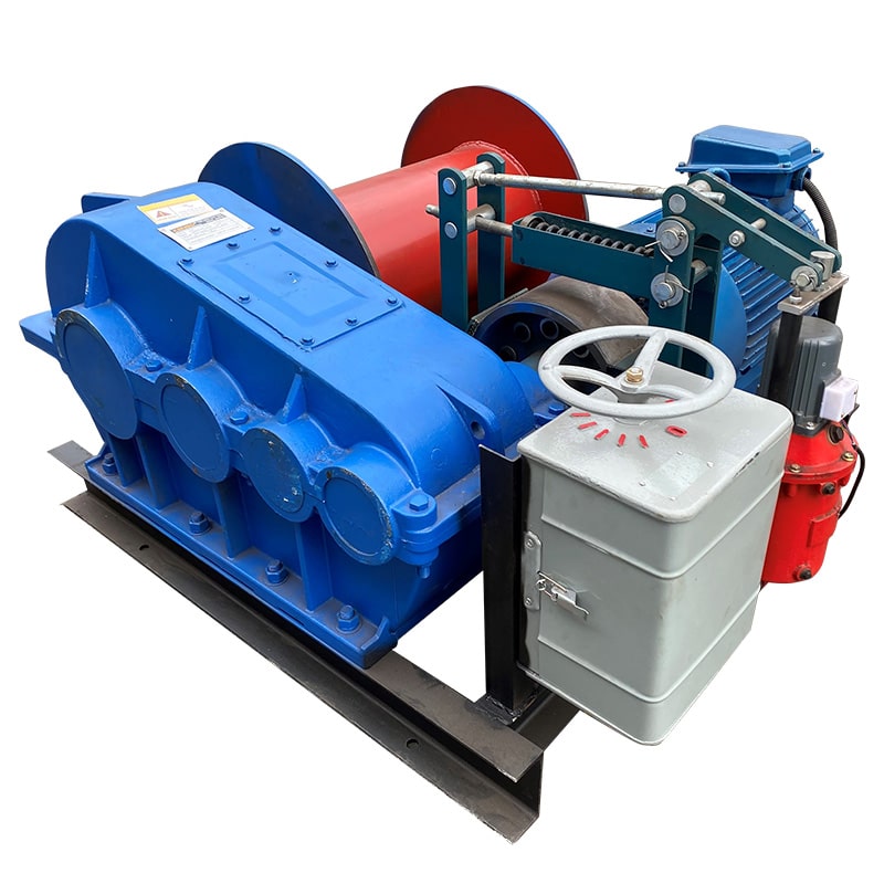 Tời Kéo Mặt Đất KENBO JM5TPRO – Tời Kéo 5 Tấn Có Điều Tốc, Phanh Thủy Lực