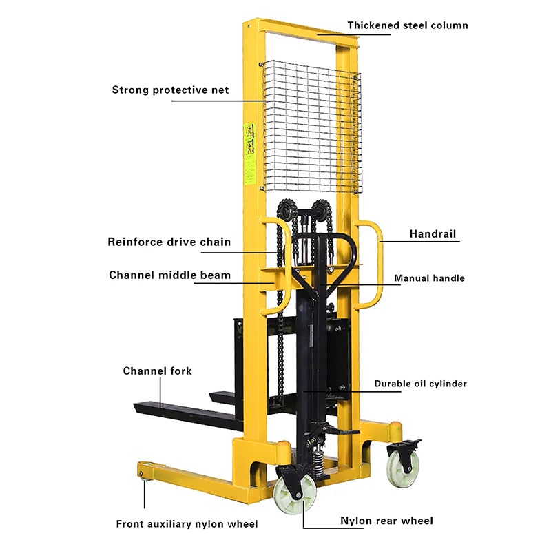 Xe Nâng Tay Cao KENBO XNTC 1 Tấn – 2 Tấn, Nâng Cao 1,6m — ảnh 4