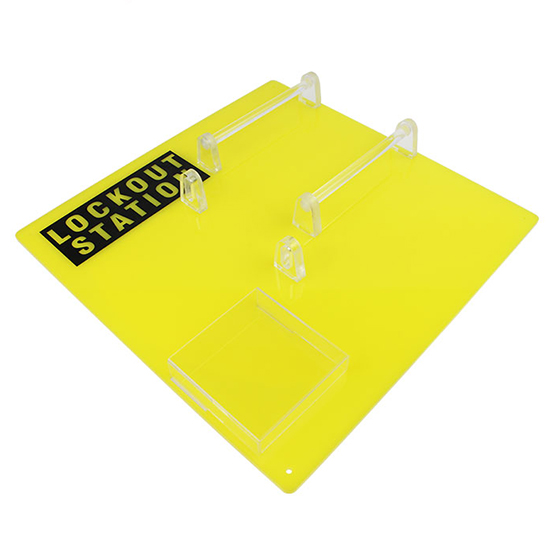 Bảng Quản Lý Khóa LOTO PROLOCKEY LK12 – 16 Vị Trí, 2 Móc, 1 Túi Đựng, Acrylic Trong Suốt — ảnh 4