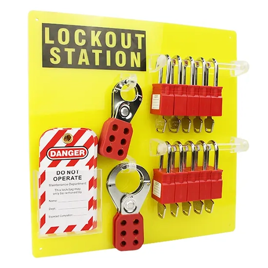 Bảng Quản Lý Khóa LOTO PROLOCKEY LK12 – 16 Vị Trí, 2 Móc, 1 Túi Đựng, Acrylic Trong Suốt — ảnh 7
