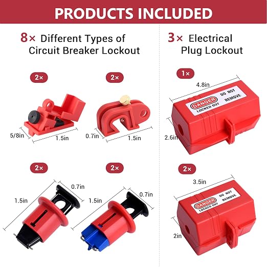 Bộ Khóa LOTO An Toàn Điện PROLOCKEY KT-E415312821 | Portable Lockout Tagout Kit — ảnh 4