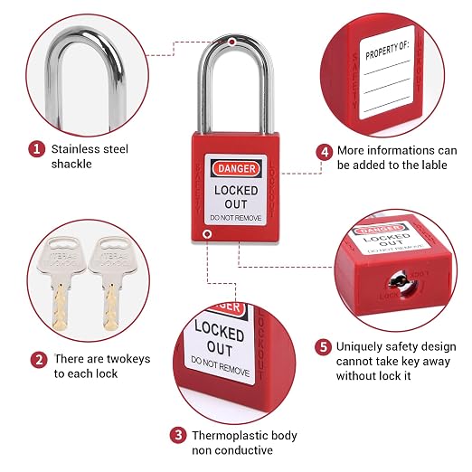 Bộ Khóa LOTO An Toàn Điện PROLOCKEY KT-E415312821 | Portable Lockout Tagout Kit — ảnh 5