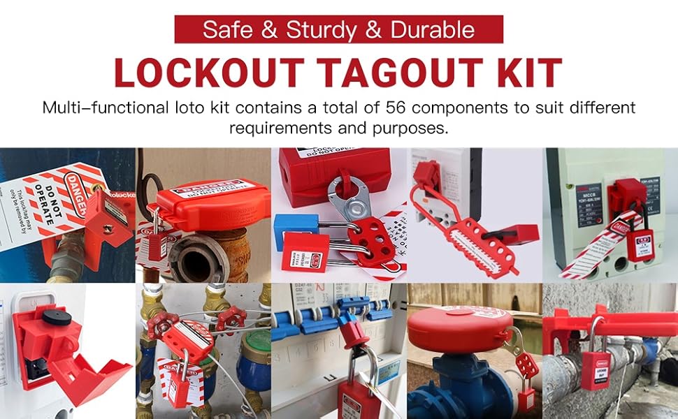 Bộ Khóa LOTO An Toàn Điện PROLOCKEY KT-E415312821 | Portable Lockout Tagout Kit — ảnh 8