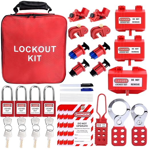 Bộ Khóa LOTO An Toàn Điện PROLOCKEY KT-E415312821 | Portable Lockout Tagout Kit