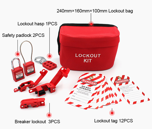 Bộ Khóa LOTO Cá Nhân Đeo Hông PROLOCKEY LG41 — ảnh 3