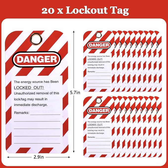 Bộ Khóa LOTO Điện 71 Chi Tiết PROLOCKEY KT-E6202121571 | Electrical Lockout Kit — ảnh 7
