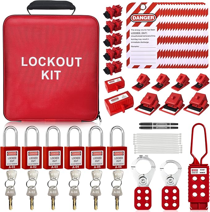 Bộ Khóa LOTO Điện 71 Chi Tiết PROLOCKEY KT-E6202121571 | Electrical Lockout Kit