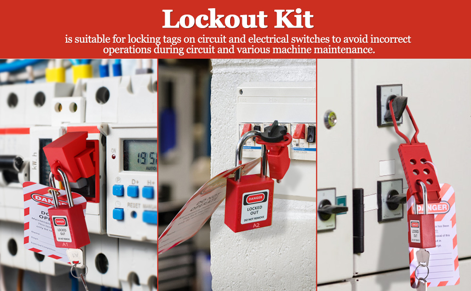Bộ Khóa LOTO Điện PROLOCKEY KT-E332320 | Lockout Tagout Kit — ảnh 7